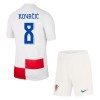 Officiële Voetbalshirt + Korte Broek Kroatië Kovacic 8 Thuis EK 2024 - Kids